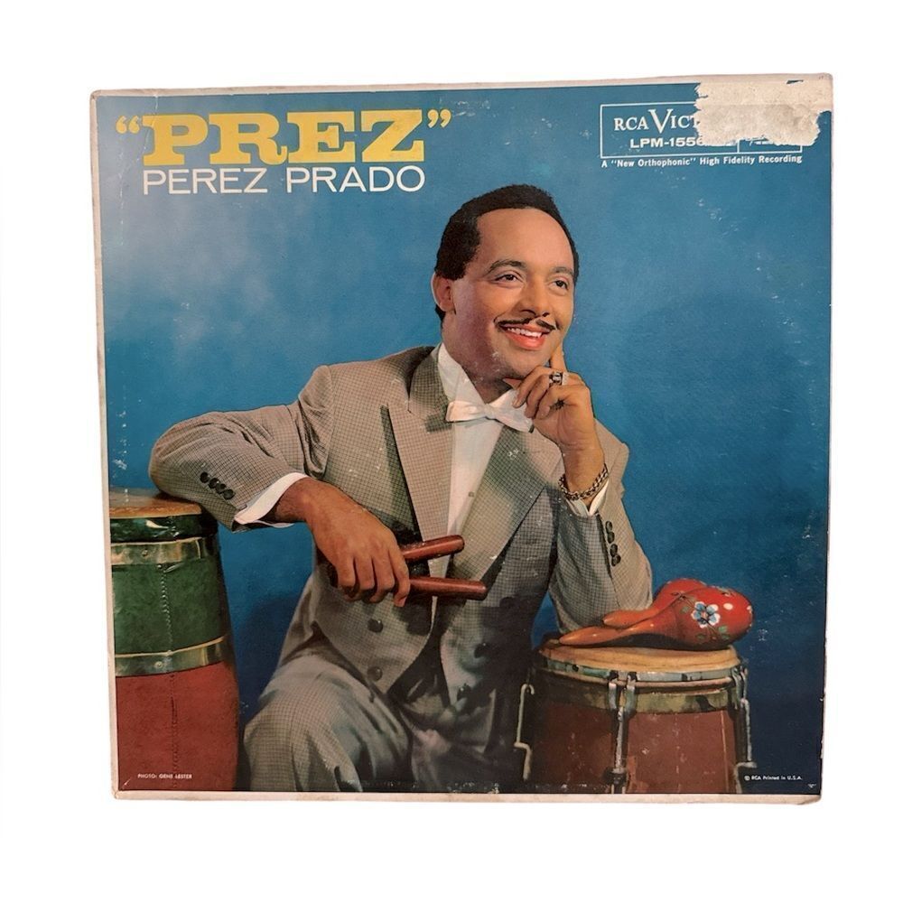 RCA Victor 'Prez' Perez Prado Vinyl Record EUC